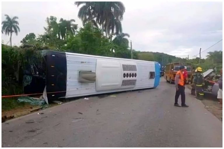 Los 26 lesionados del accidente en Villa Clara eran turistas de Canadá