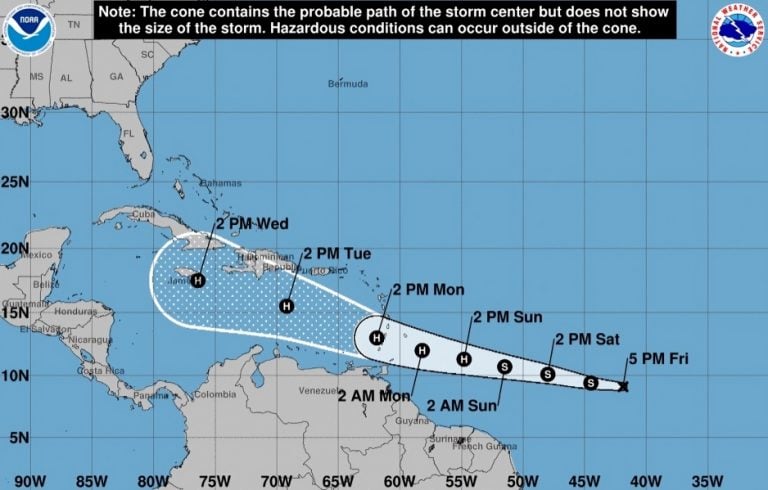 Anuncian formación de la segunda depresión tropical de la temporada de huracanes