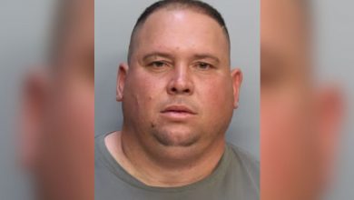 Cubano arrestado por tirar basura en vía de Hialeah. (Foto © Miami-Dade County Corrections and Rehabilitation)