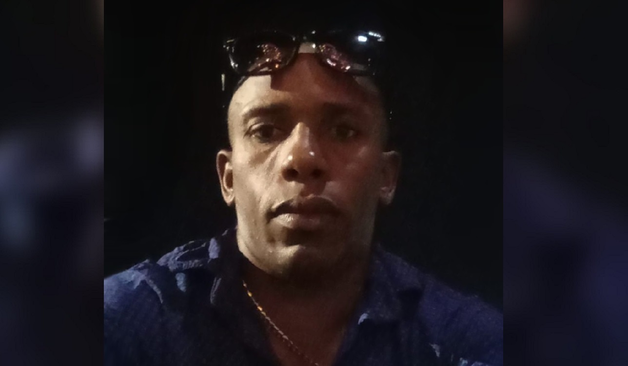 Imagen del cubano desaparecido en Guyana. (Foto © Wilber Oliva Leyva-Facebook)