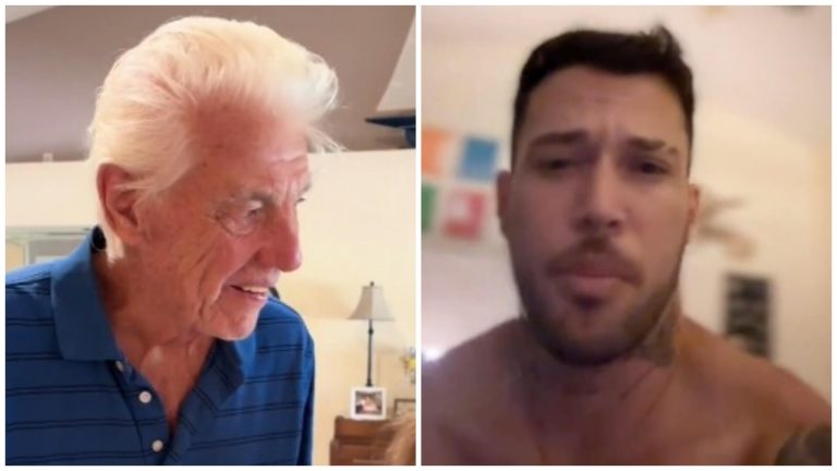 ¿Homenaje o interés? Cubano se tatúa el rostro de su suegro estadounidense