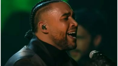 Don Omar en su presentación Premios Lo Nuestro 2024. (Captura de pantalla © Marcelo Miranda- YouTube)