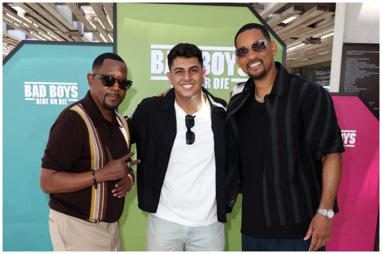 ¡Con los grandes! Influencer cubano Carnota se reúne con Will Smith