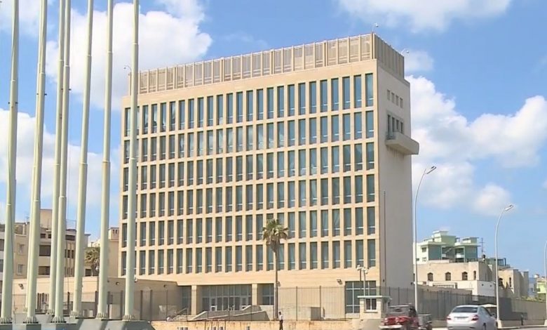 Embajada de los Estados Unidos en La Habana. (Captura de pantalla © WPLG Local 10-YouTube)