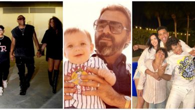 Famosos cubanos comparten cómo celebraron el Día del Padre. (Captura de pantalla Instagram © Kukidelgado/ Pitbull/ Randy_Malcom)