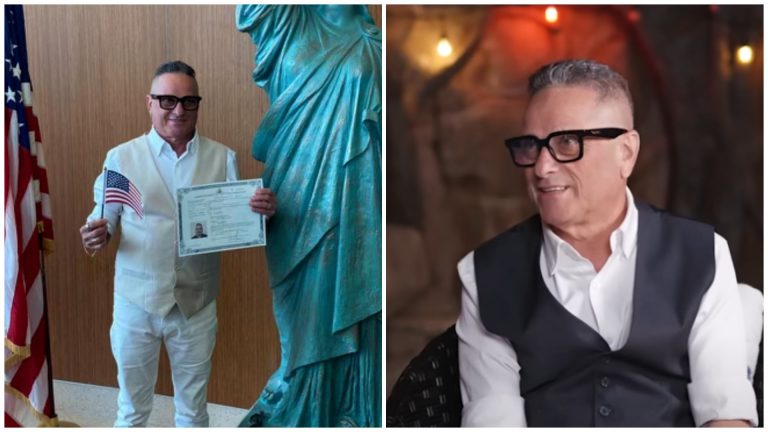 Gustavito obtiene la ciudadanía americana