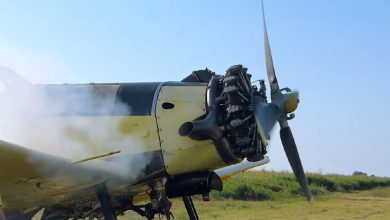 Imagen ilustrativa de una avioneta M-18 Dromader. (Captura de pantalla © FlyingHigh Aviation-YouTube)