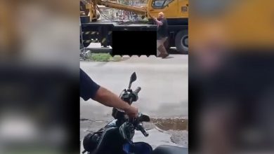 Imágenes del accidente en la capital. (Captura de pantalla © Saúl Manuel-Facebook)