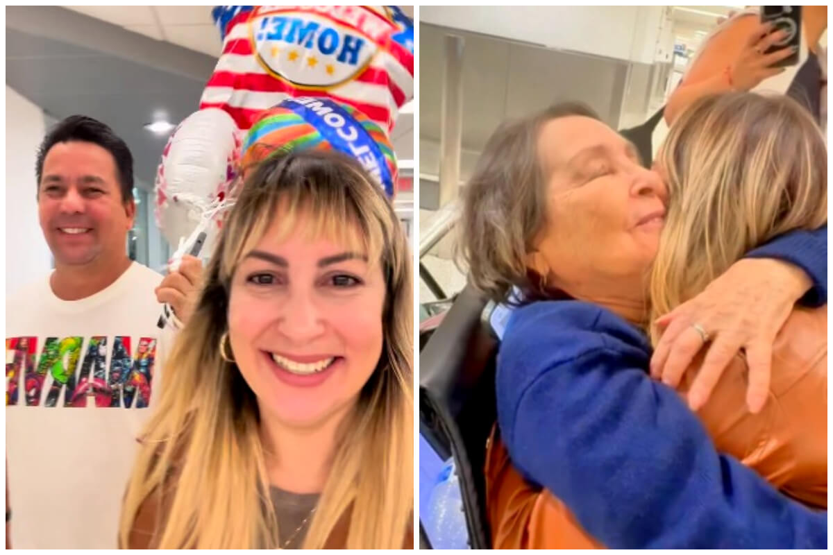 La actriz cubana Gelliset Valdés cumplió uno de sus sueños al tener a su mamá en EEUU. (Captura de pantalla © Gellisetvaldes_actriz- Instagram)