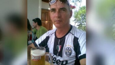 Profesor fallecido en Holguín. (Foto © Miguel Ángel Almaguer Oro- Facebook)