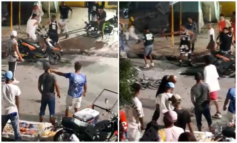 Pelea durante fiesta callejera deja dos heridos graves en Santiago de Cuba