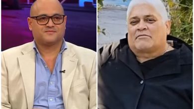 Andy Vázquez dedicó un mensaje a Carlos Massola. (Captura de pantalla © América TeVé- YouTube/ Alexis Valdés- Instagram)