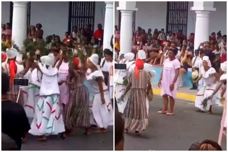 Beatriz Johnson monta show con falsa ceremonia yoruba: “Para eso sí hay dinero”
