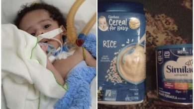 Bebé requiere alimentos en el hospital para subir de peso. (Foto © Nelson Alvarez-Facebook)