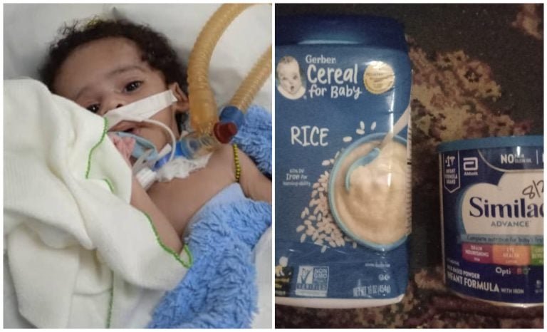 Piden ayuda para bebé ingresado en La Habana: necesita leche para ganar peso