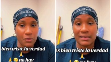 Cubana en el extranjero se queja de su familia en Cuba. (Captura de pantalla © yensywilson84- TikTok)