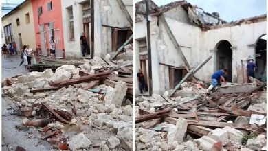 Derrumbe en La Habana acaba con la vida de un anciano. (Captura de pantalla © Yudaimi Morales-Facebook)