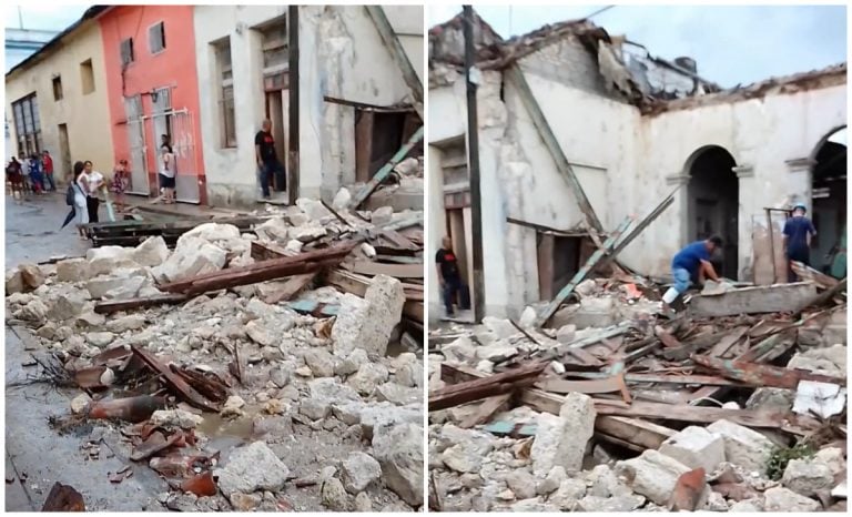 Derrumbe en La Habana acaba con la vida de un anciano de 60 años
