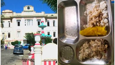 Hospital materno conocido como Clínica Los Ángeles sirve comida en mal estado a pacientes. (Captura de pantalla © Turquino TeVe- YouTube)