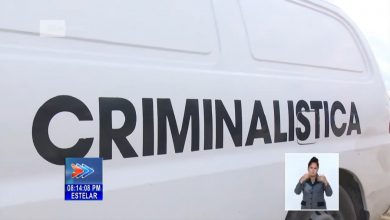 Imagen ilustrativa de un vehículo de Criminalística en Cuba. (Captura de pantalla © Canal Caribe-YouTube)