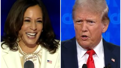 Kamala Harris recibió apoyo económico de Trump y su familia. (Captura de pantalla YouTube © ABC News/ CNN)