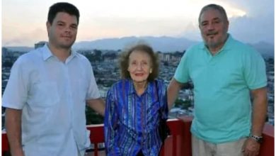 Mirta Díaz-Balart, primera esposa de Fidel Castro. (Foto © La Mera Mera 89.5 FM- Facebook)