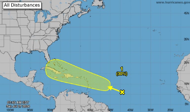Onda tropical se acerca al Caribe: podría convertirse en un ciclón