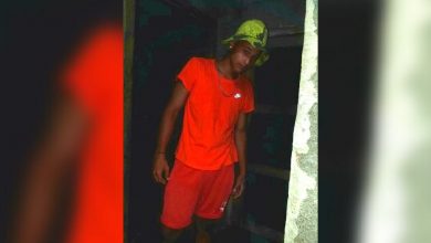 Fotografía del joven motorista encontrado sin vida en Bauta. (Foto © Brayan Quezada Leyva-Facebook)