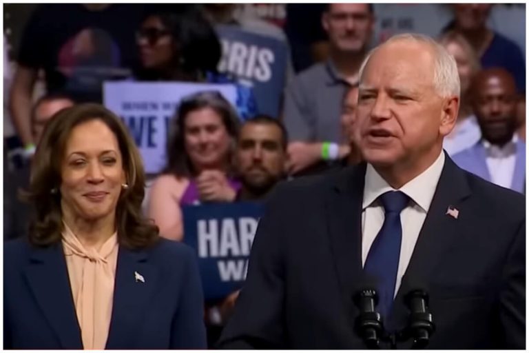 Kamala Harris presenta a Tim Walz como su candidato a vicepresidente