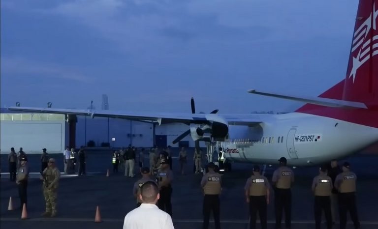 Panamá organiza su primer vuelo de deportación financiado por EEUU