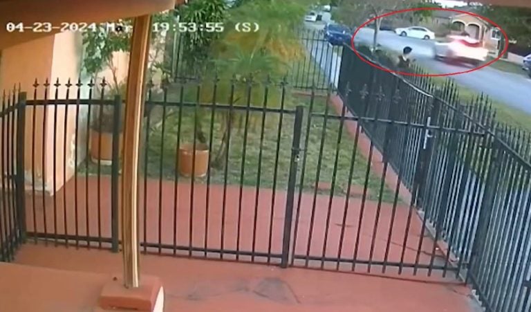Comparten video del accidente en el que murieron tres cubanas en Hialeah