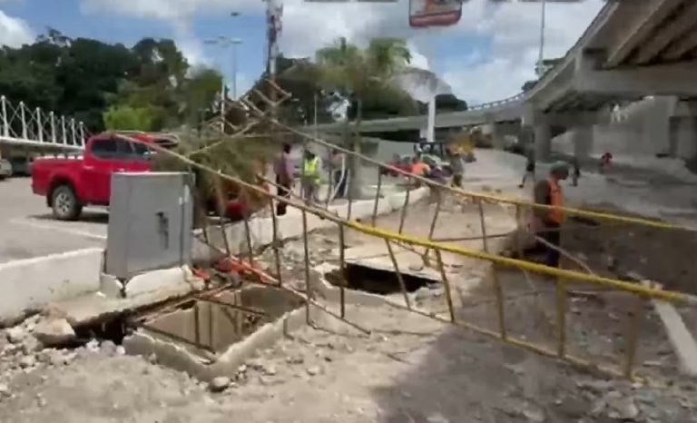 Cubano cae de un andamio durante la construcción de un puente en Chiapas