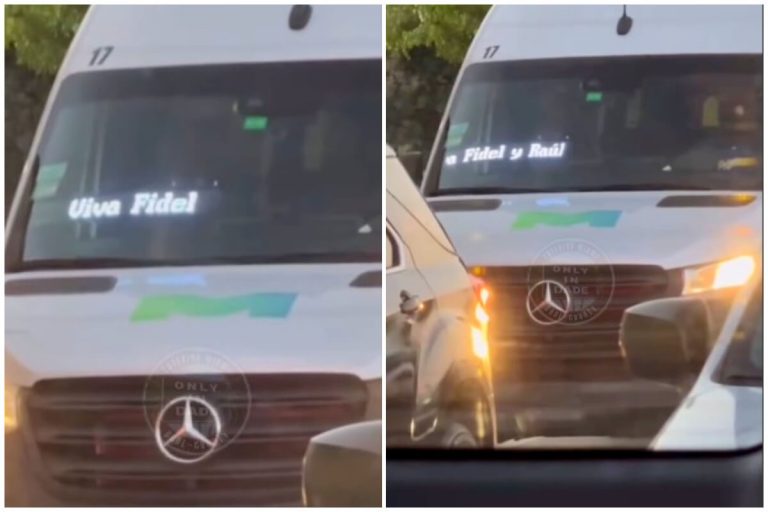 Escándalo en Miami: transporte urbano exhibe mensajes a favor de Fidel Castro