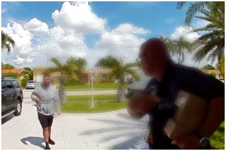 Video: repartidor cubano impide robo en una casa de Hialeah