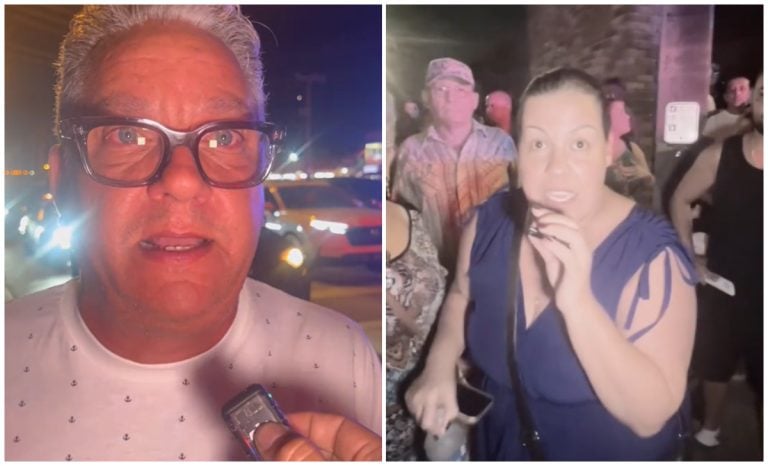 Cubanos continúan protestas por desalojo masivo en Sweetwater