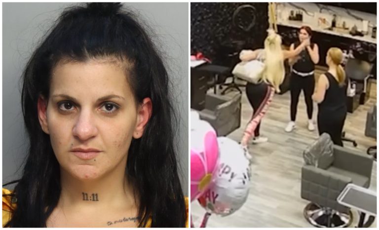 Cubana detenida por irse de una peluquería de Miami sin pagar