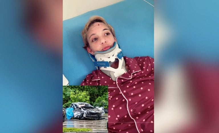 Cubana sobrevive a accidente pero pierde a su pareja y queda sola en EEUU
