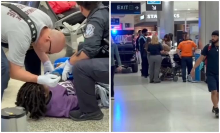 Mujer da a luz en el Aeropuerto Internacional de Miami