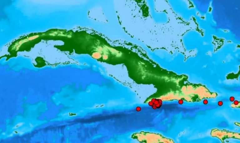 Granma y Santiago de Cuba registran sismo de 4,2 en la escala Richter
