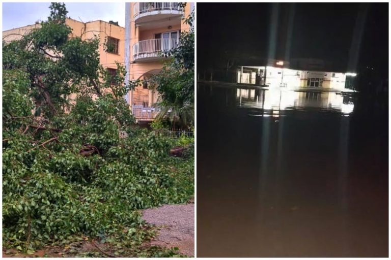 La Habana sin luz entre inundaciones y destrozos tras el paso de Rafael