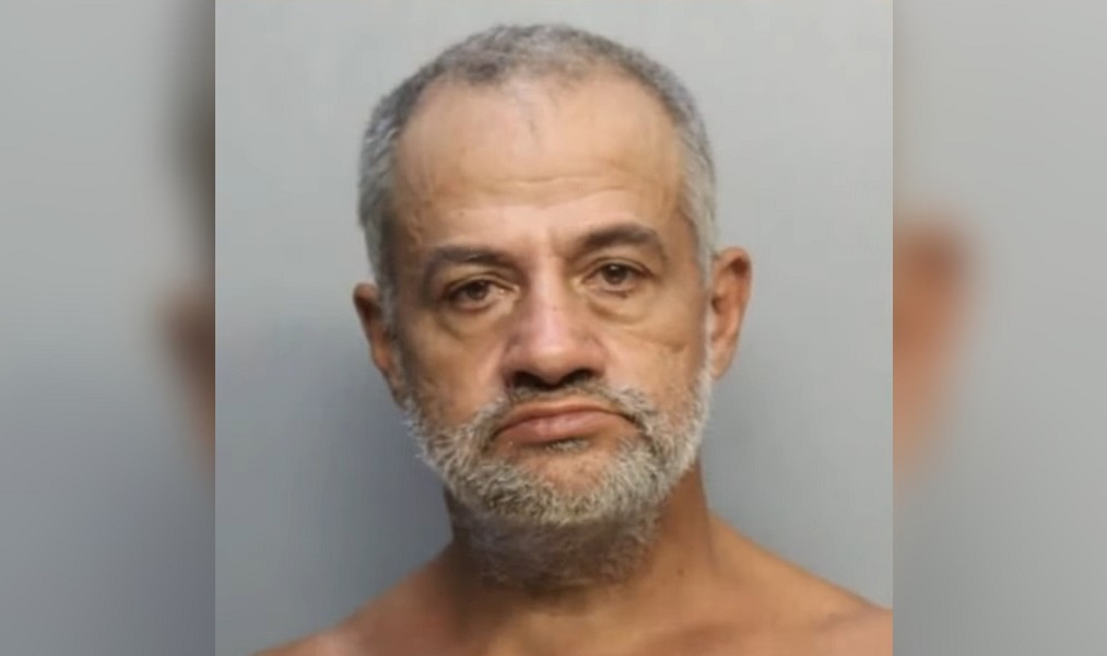 Cubano arrestado por amenazas en Hialeah. (Foto © Miami-Dade County Corrections and Rehabilitation)