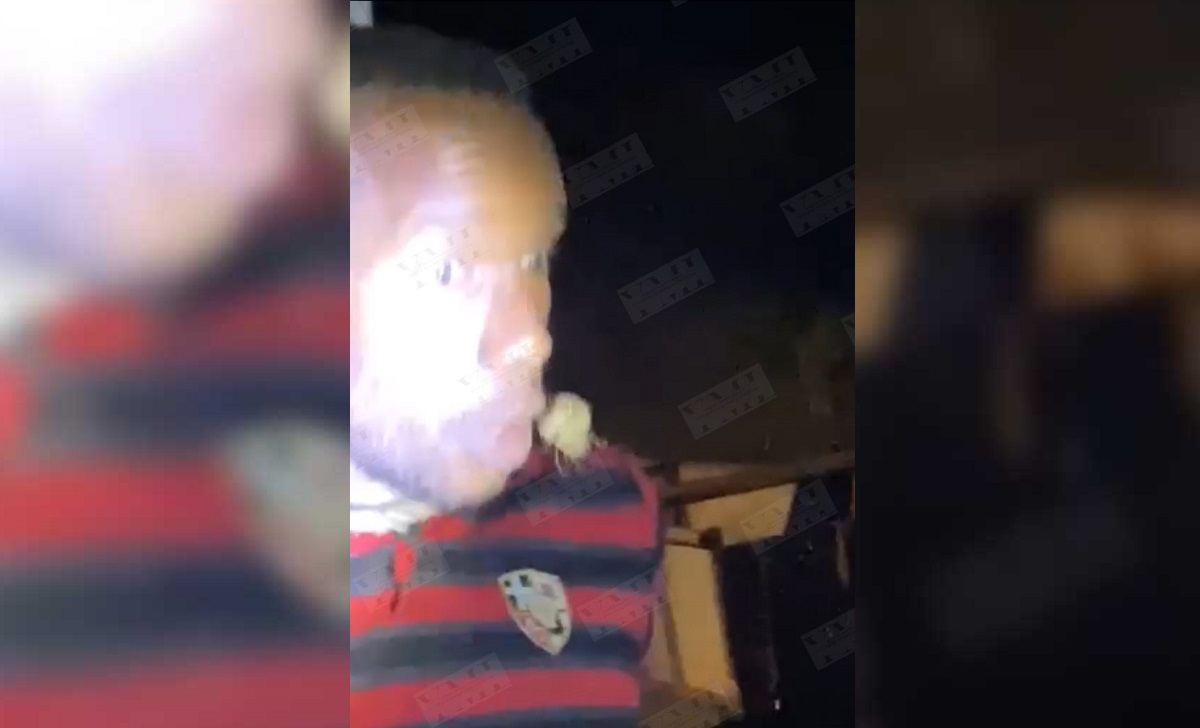 Los vecinos retuvieron al sujeto y lo entregaron a la policía. (Foto © Yosmany Mayeta Labrada-Facebook)