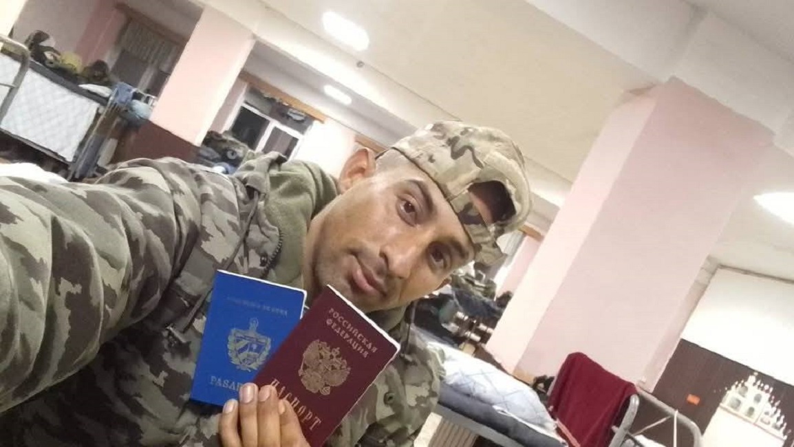 Fotografía de uno de los tantos cubanos fallecidos en el conflicto de Rusia y Ucrania. (Foto © Yosmany Mayeta Labrada-Facebook)