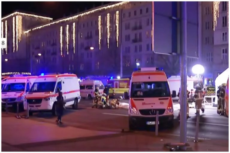 Alemania: atropello masivo en mercado navideño deja más de 60 heridos en Magdeburgo