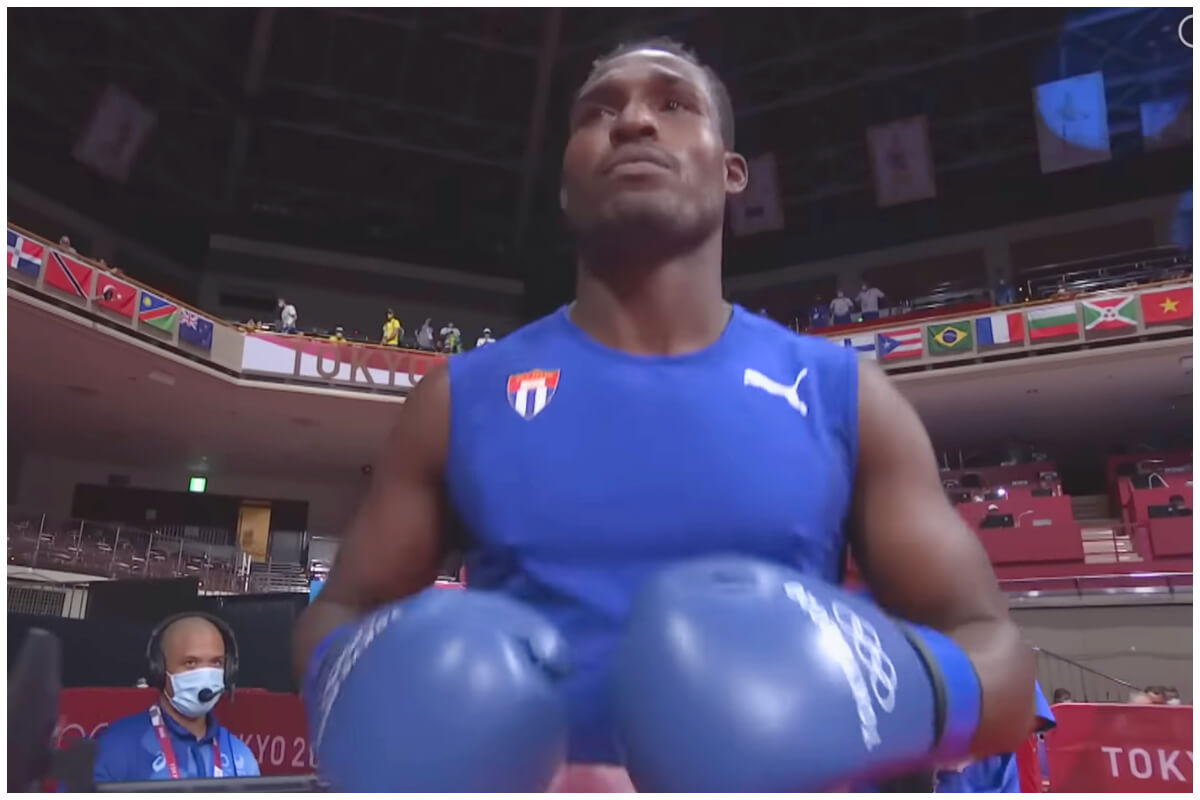 Julio César de la Cruz es una de las cartas fuertes de Cuba en el boxeo. (Captura de pantalla © Olympics- YouTube)