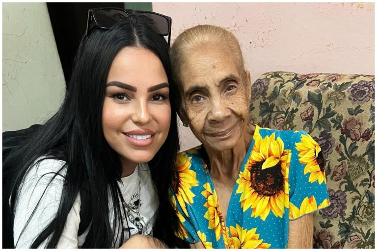 Teresa Padrón de nuevo a Cuba para el cumpleaños de la abuela de El Taiger