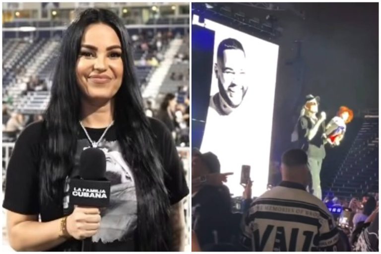 Teresa Padrón vive homenaje a El Taiger en concierto de Oniel Bebeshito