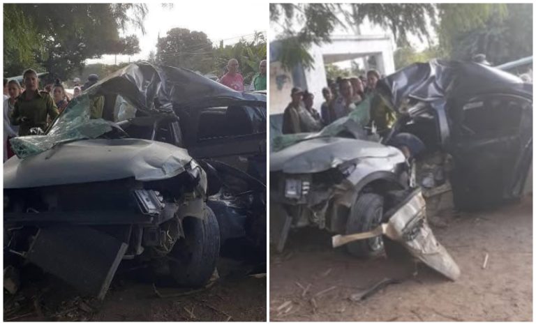 Aparatoso accidente de tránsito en Villa Clara deja un fallecido