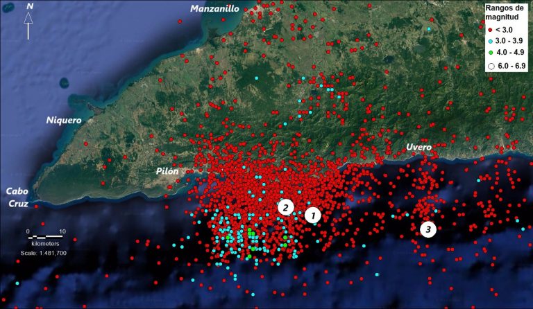 Cuba registró un récord con casi 13.000 sismos durante el 2024