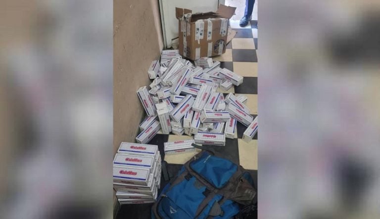 Motorista con 85 ruedas de cigarros para venta ilegal es detenido en Santiago de Cuba